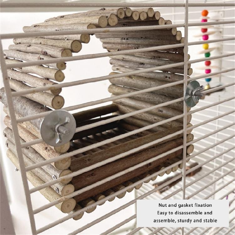 Premium Wooden Rabbit Safe Enclosed Habitat Rabbit Nestings Hideouts for Adult Small Animals