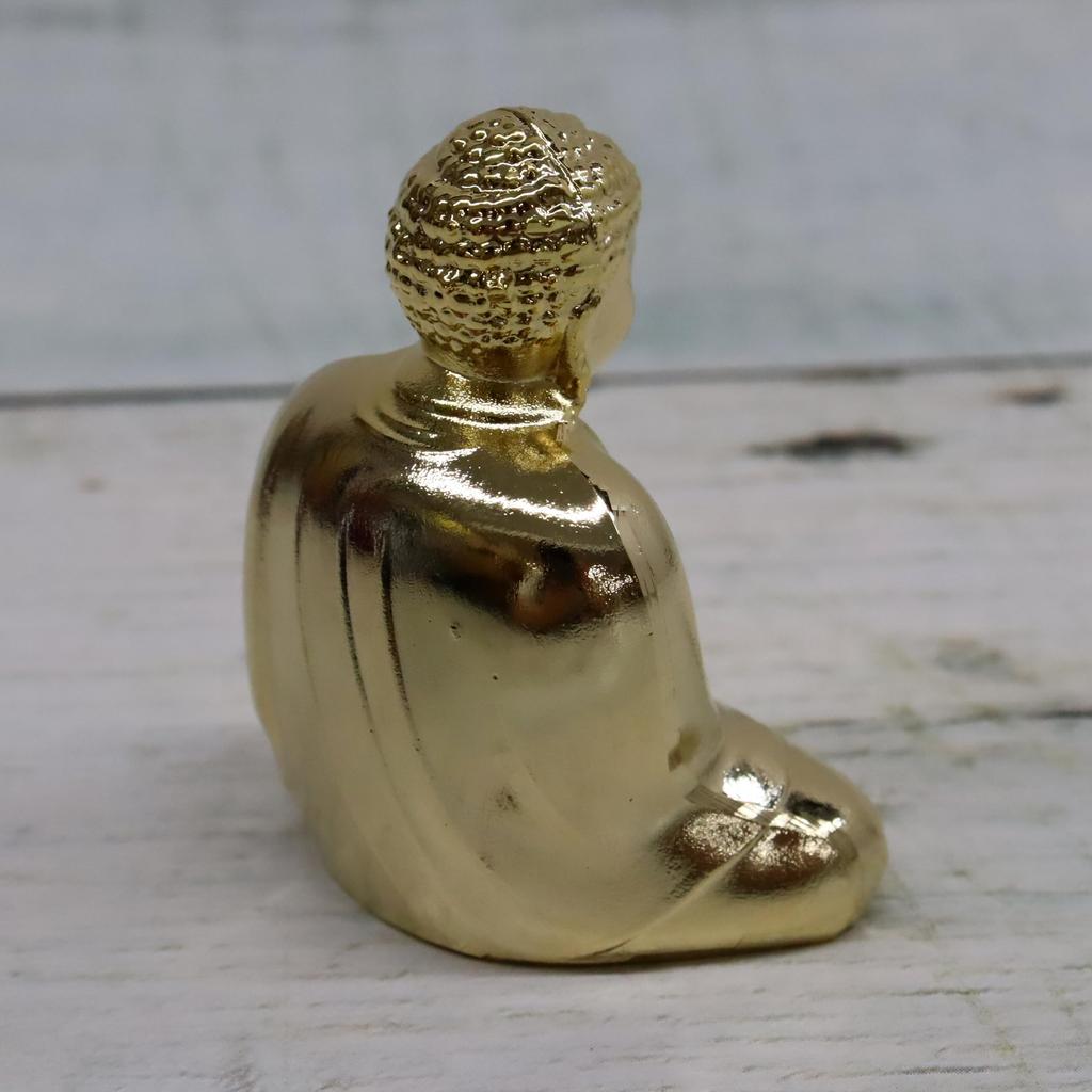 Japanese Souvenir Great Buddha inches cm in Made in Japan Statue, 1.6 (5.1 length), Gold,