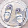 2025 Autumn Girls' Round Toe Rhinestone Princess Dance Shoes with Soft Sole