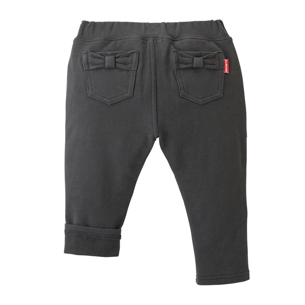 MIKIHOUSE HOT BISCUITS Pants for Boys and Girls, Charcoal Gray, Size 90cm, 73-3209-381