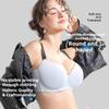 Ultra-thin Full-cup Bra for Smaller Busts Push-up and Side-bust Control