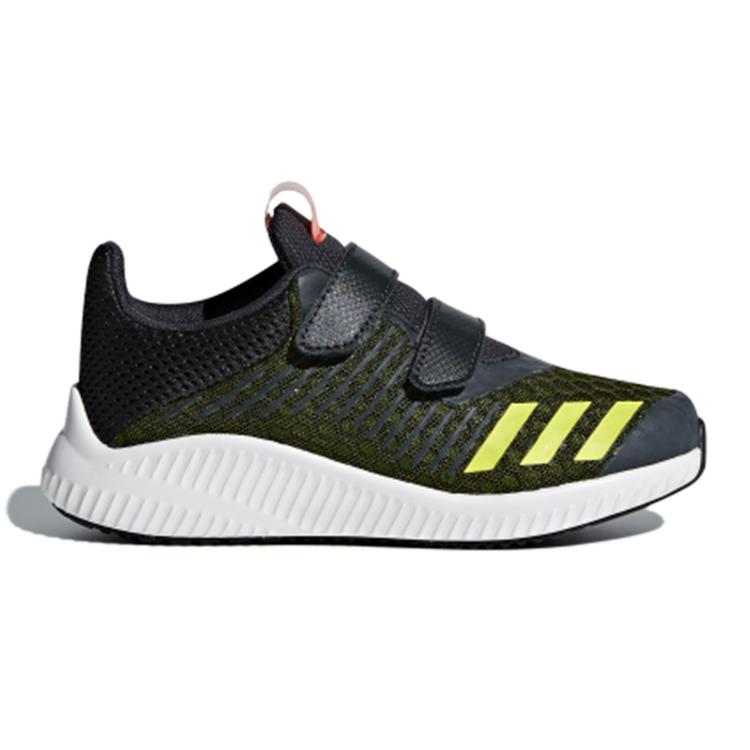 Adidas Fortarun Cool Cf K Wide Breathable Low top Kids' Running Shoes Black Yellow Kids' BB7779