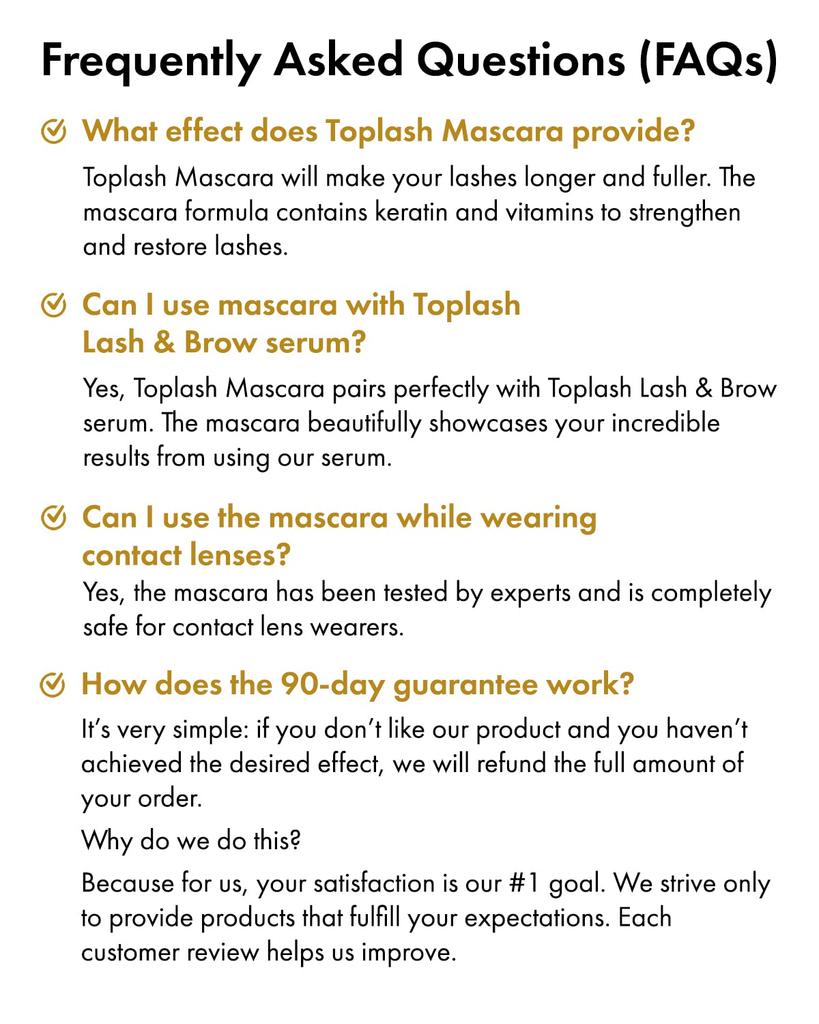 Toplash Extra Ebony Mascara