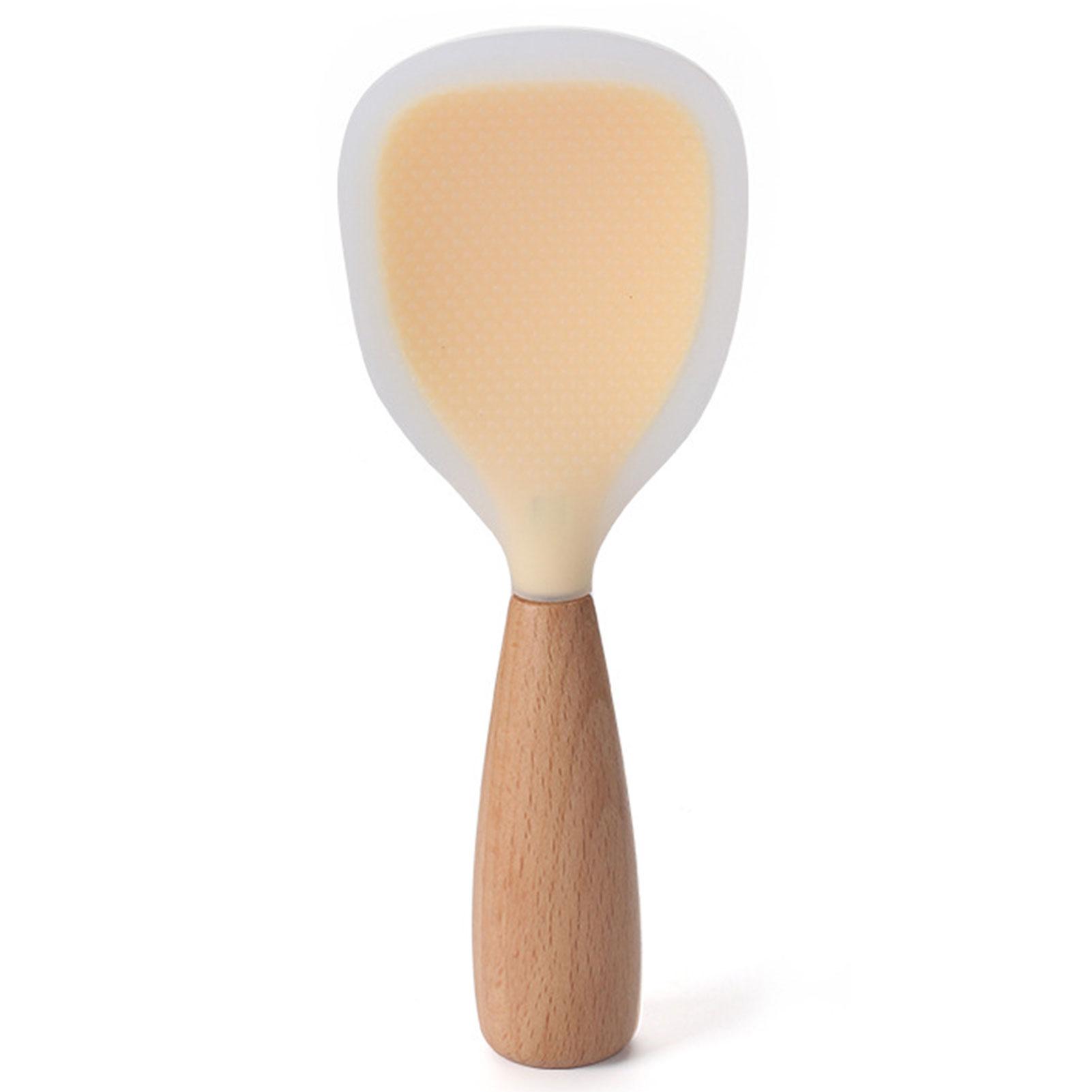 Kitchen Silicone Rice Spoon Washable Lightweight Rice Spoon For Eating
