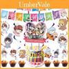 Vibrant Bts Bangtan Boys Birthday Party Supplies Decor With Happy Birthday Banner And Cake Topper