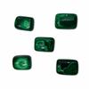 Natural Green Malachite Rectangle Cabochon 10x14mm Gemstone | Loose Stone for Jewelry Making