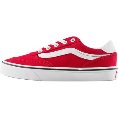 Brooklyn LS Comfortable Versatile Low-Top Canvas Shoes Women Sneakers Red VN000EBSGH3
