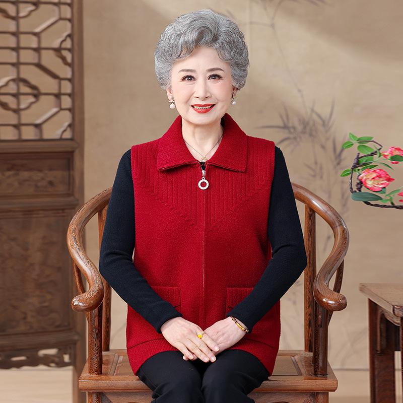 Spring & Autumn Vest for Middle-Aged and Elderly Women - 2026 New Style Capelet