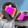 Face Shield Sunshades for SOMAN Motorcycle Helmets Daily Commute Riding Protect Against UV & Debris Long Distance Rides