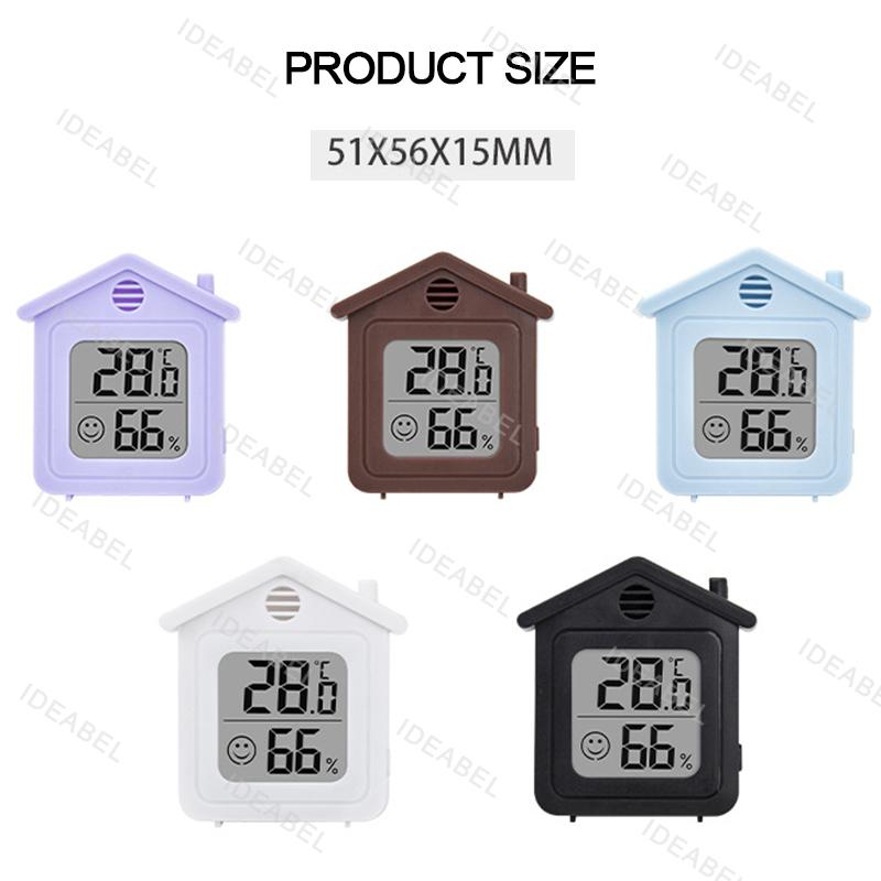 Mini Binnenthermometer LCD Digitale Temperatuur Kamerhygrometer Gauge Sensor Vochtigheidsmeter Binnenthermometer Temperatuur