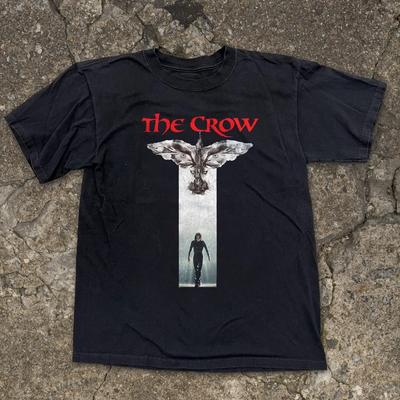 The Crow Movie Black Unisex Black T-shirt Size S-5XL Unisex T-Shirt
