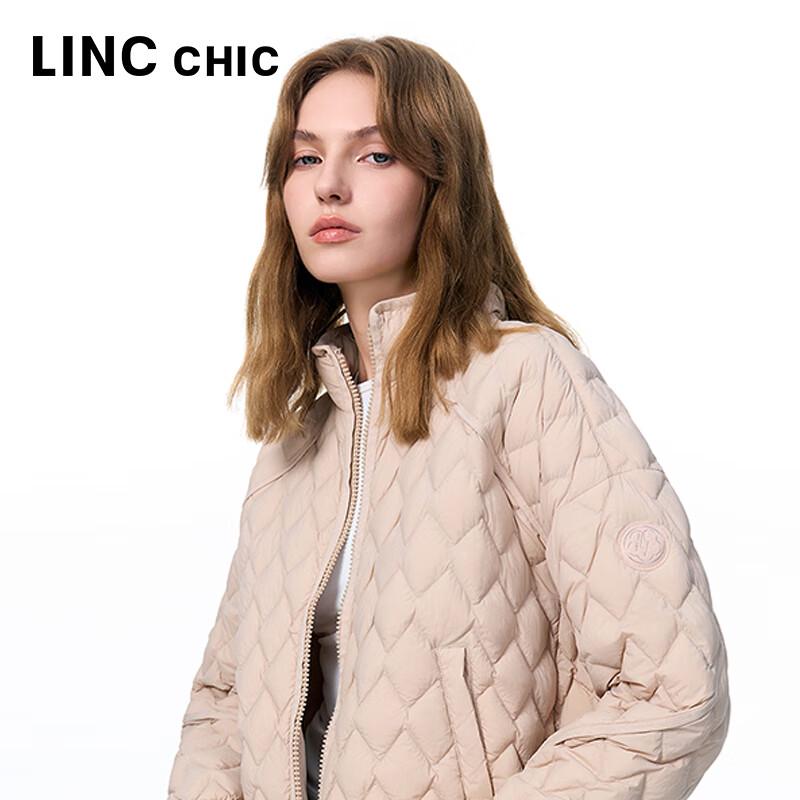 Jinyujie Damen Leichte 90% Entendaunen Stehkragen Pufferjacke