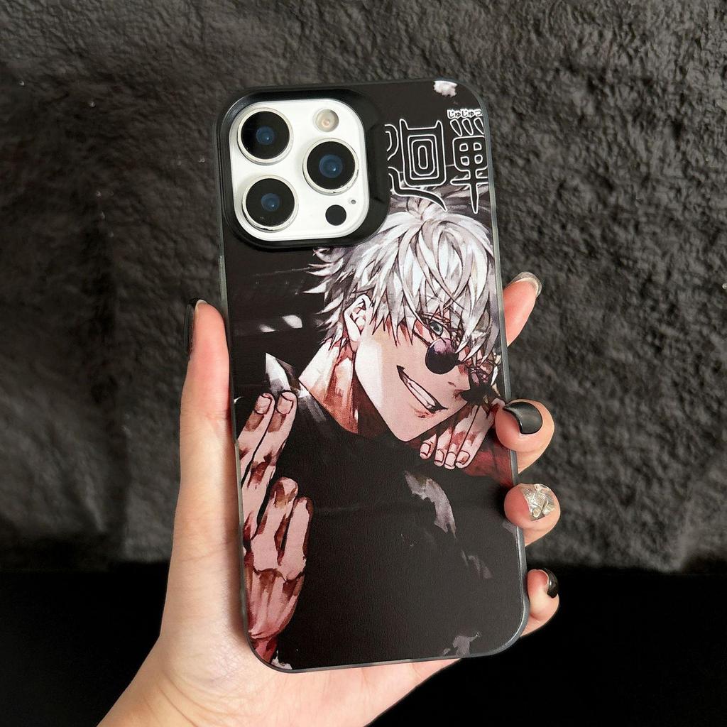 Gojo Satoru Jujutsu Kaisen iPhone Case: Soft Cover for 17 Pro Max, iPhone 15/14/13/11, 16 Pro