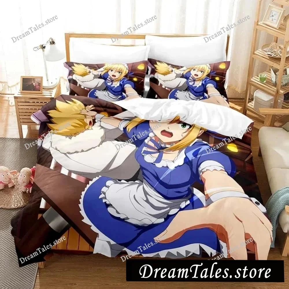 3D Anime Bed Sheet Set Carnival Phantasm Bedding Set Single Twin Full Queen King Size Bed Set Adult Kid Bedroom Duvet Cover Sets