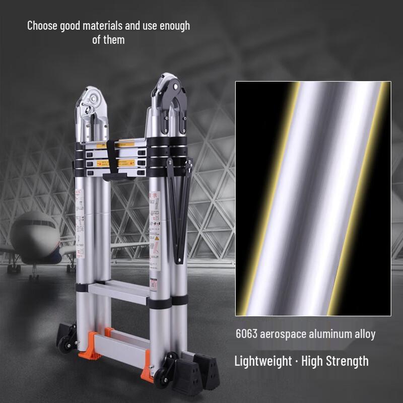 Huahuadu Multi-Functional Telescopic Aluminum Ladder