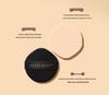 Hreese Camellia Clear Long-lasting BB Cushion: No Smudge, No Cake, Lightweight, Large Capacity Foundation.