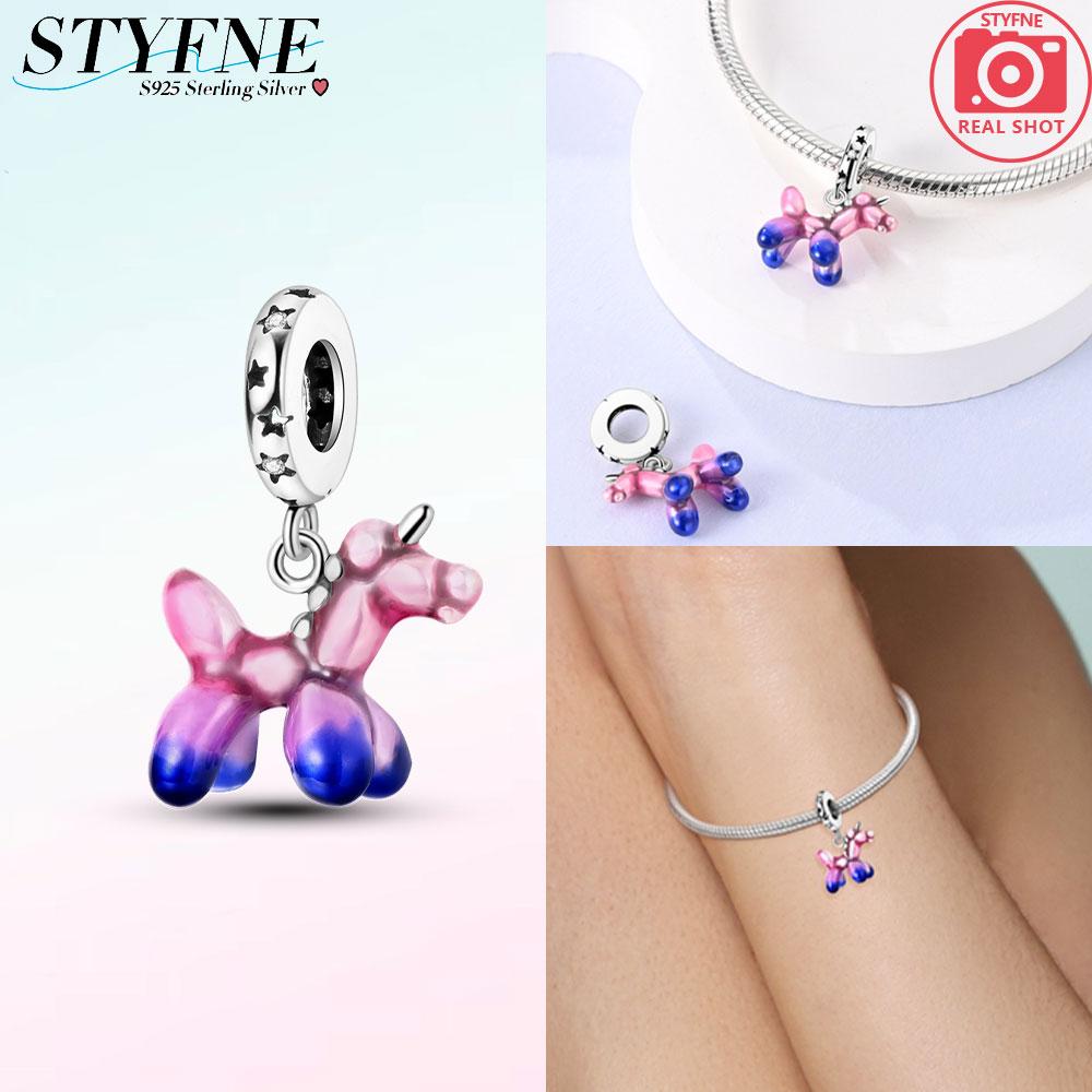 Dreamy Balloon Unicorn Pendant Plata R Authentic Bead Charms Compatible With Authentic Charm Bead Charms Bracelets Bead Charms Jewellery Gifts Ideal F
