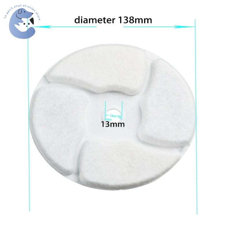 Replacement Filters Units 6 pieces Compatible with Petkit EVERSWEET 2 and EVERSWEET 3 Water Fountain multiple filtration