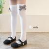 Children's Bow Princess Long Socks - Mid-Calf, Over-the-Knee, Autumn/Winter