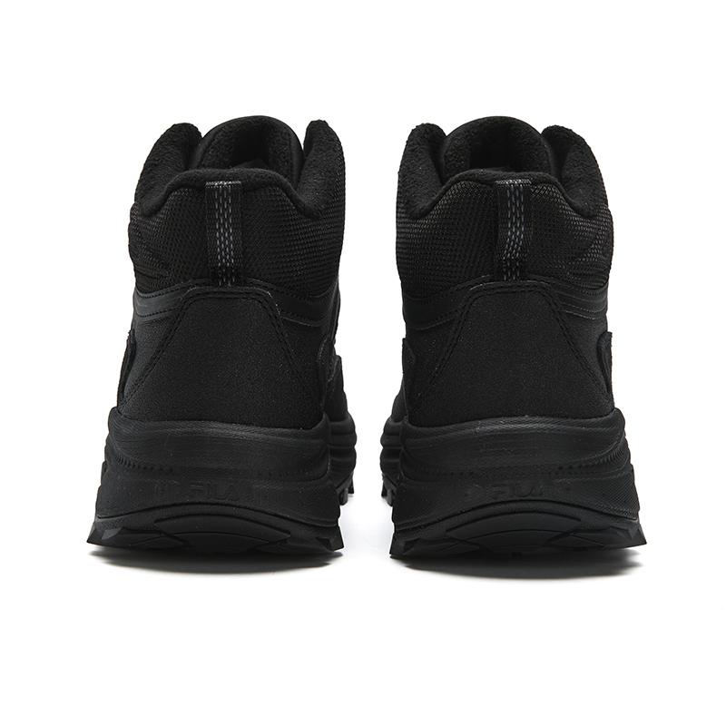 FILA TREK 2 Cushioning Abrasion Resistant Coverage Thermal Mid top Casual Shoes Men's Black F12M542112FBK