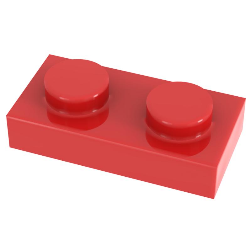 [Funbrick] 50&100&200PCS Plate 1x2 3023 Compatible with Famous Brand Building Block Classic Building Blcok Toys MOC DIY