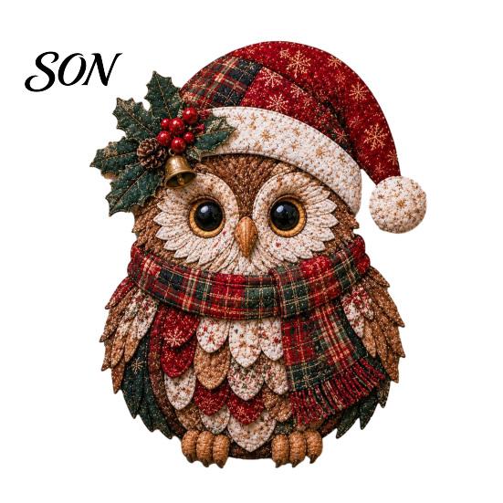 Unique Festive Home Decor Christmas DIY Patchwork Kit, Halloween Witch Hat Sewing Xmas Creative Fabric Craft Supplies Animal Kit for Beginners,