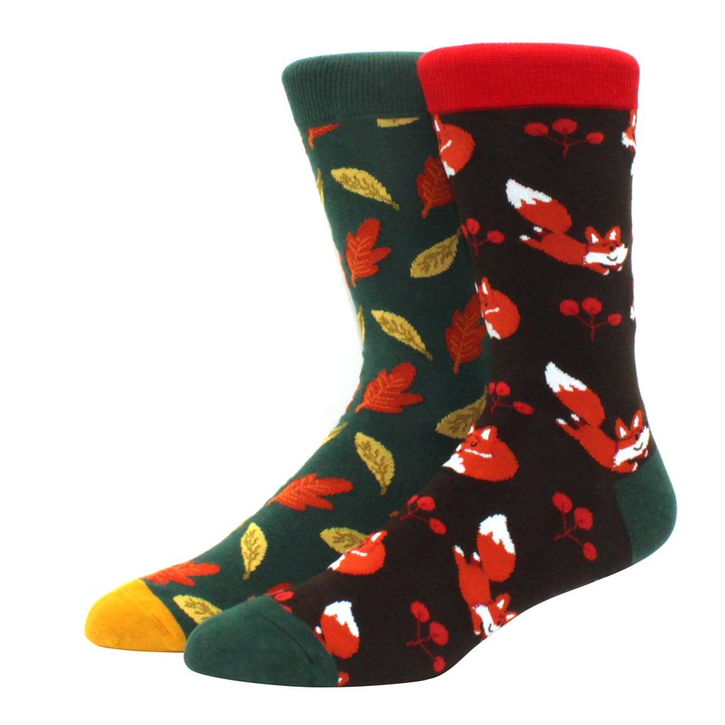 High Quality Combed Cotton Socks food Pattern Long Tube Funny Happy Men Socks Novelty Skateboard Crew Casual Crazy Socks
