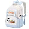 Large Capacity Schoolbag with Shoulder Strap; Student Three-piece Pencil Case Set