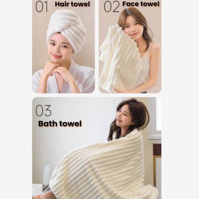 4 Color Quick Dry Premium Microfiber Bath Towel Absorbent Soft Bath Towel For Gift