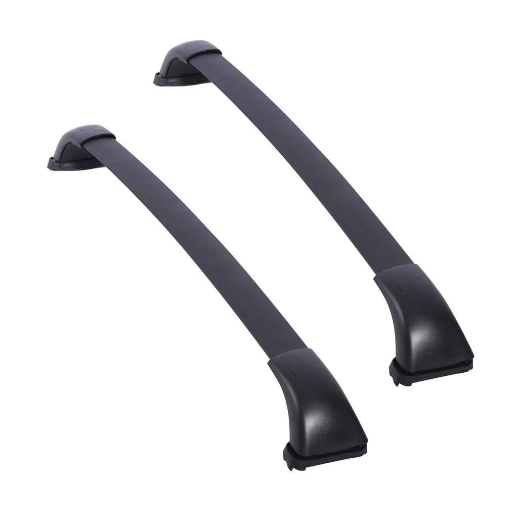 Crossing Rail Roof Rack Car Railing Luggage Crossing Bars Heavy-Duty Aluminum Car Top Luggage Holder Car Crossing Rails Carrier