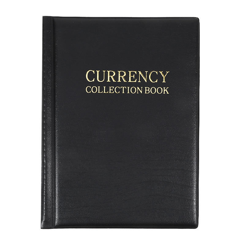 30-Compartment Banknotes Collecting Holder Book Binder Portable 10 Inner Pages Paper Money Currency Storage Album