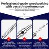 1pc Woodworking Step Drill Bit Two-stage Countersink Drill Spiral Flute For Screws HSS Hole Drilling Chip Removal Smooth Cutting