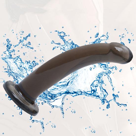 Transparent Dildo Suction Cup Unisex Gay Lifelike Safe Stable Sensual Realistic Texture G Spot Artificial Penis with Strong Suction Base Stimulation