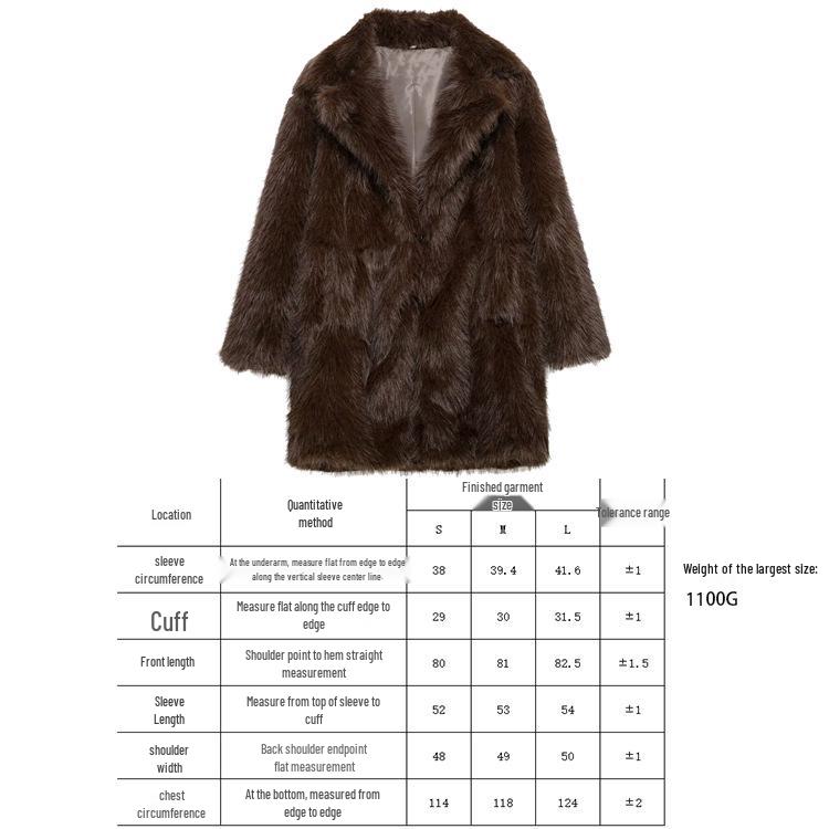 Women's Winter Lambswool Thick Cardigan Coat - New Fur Series