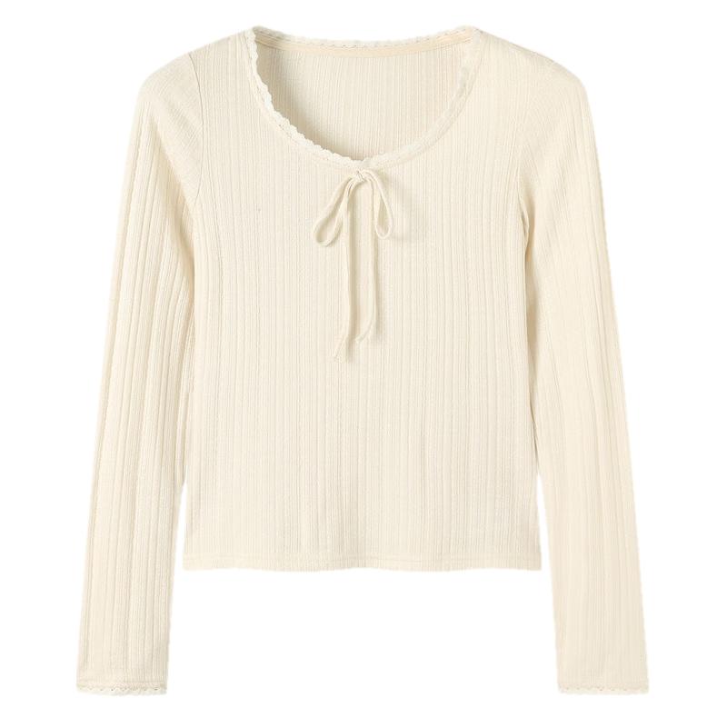 Tang Lion Women s Textured Long-Sleeve T-Shirt L