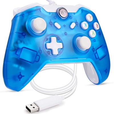 Mando de Juego USB con Cable Gamepad Joystick para Xbox One/One S PC Windows USB Plug and Play Gamepad con Doble Vibración