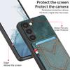 Denim Card Bag Leather Wallet Case for Samsung Galaxy A54 A53 A33 A13 A12 S23 Ultra S22 S20FE S21 Plus Cards Holder Pocket Cover