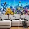 Coral Bottom Fish Underwater  Window Curtains Curtains for Living Room Decorative Items Living Room