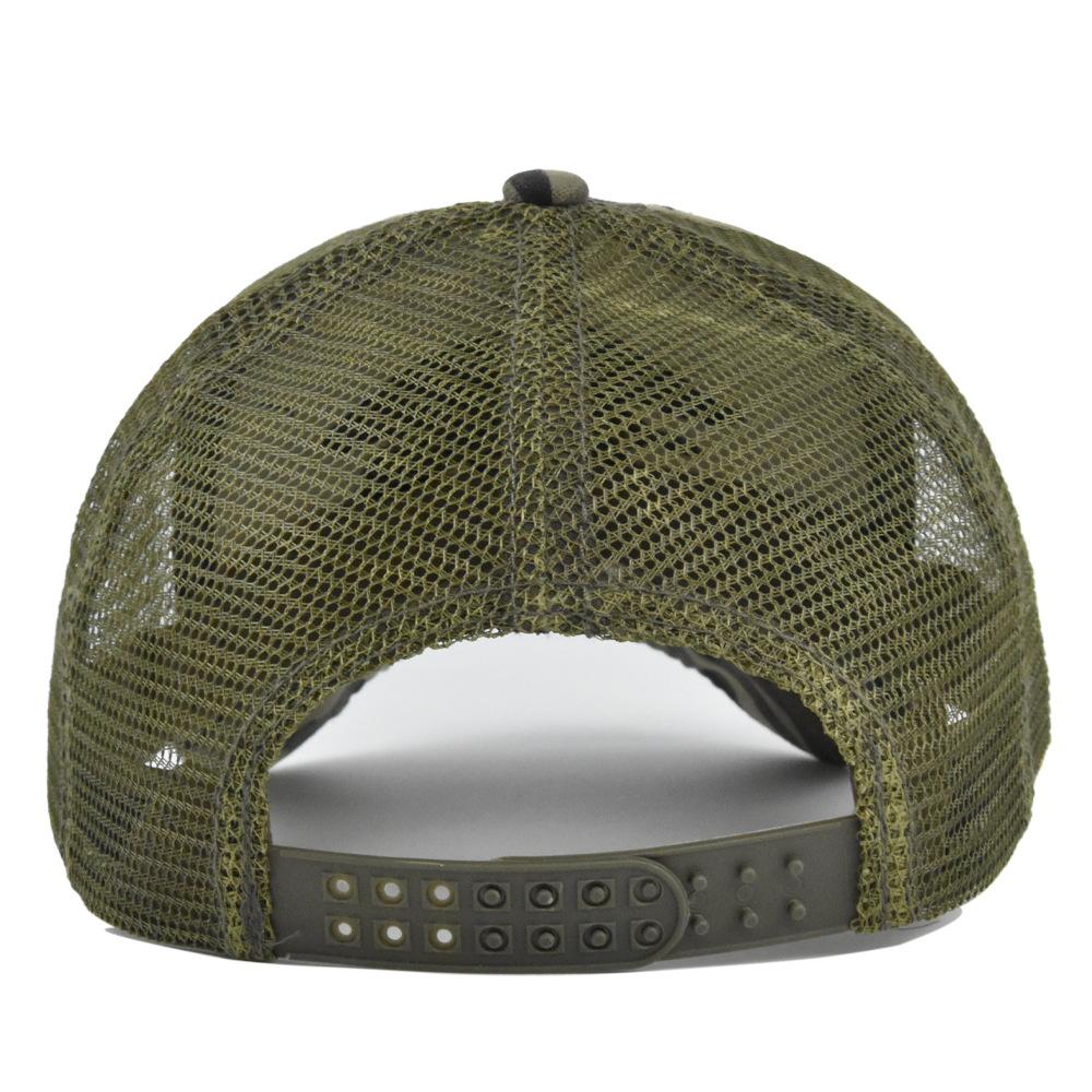 New Camouflage Mesh Baseball Cap For Men Women Breathable Adjustable Cotton Hip Hop Outdoor Casual Sun Protection Hat Snapback
