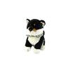 Cute Plush Toy - Black Mameshiba Sitting - Medium Size - Made In Japan - D0031N