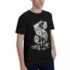 With Dollar Bill Print 100 Cotton Casual Breathable Confortable Summer Mens Designer Clothes Mens Wear