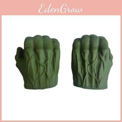 Increíbles Manos de Hulk Aplastando Guantes de Cosplay de los Vengadores Juguete Blando Regalo de Fiesta