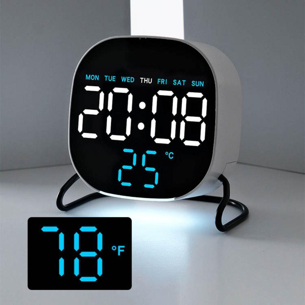 Date LED Alarm Clock Multi-functional Display Table Clock New Digital LED Clocks  Home Decor
