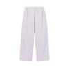 FILA Original Fashion Simple Classic Retro Sports Style Versatile Comfortable Loose Woven Casual Pants Women bottoms Bell-Purple F51W629801FPU