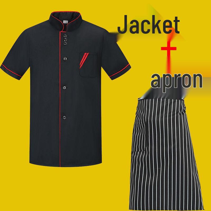 Men's Long Sleeve Chef Uniform for Restaurant, Catering, and Hotel Settings