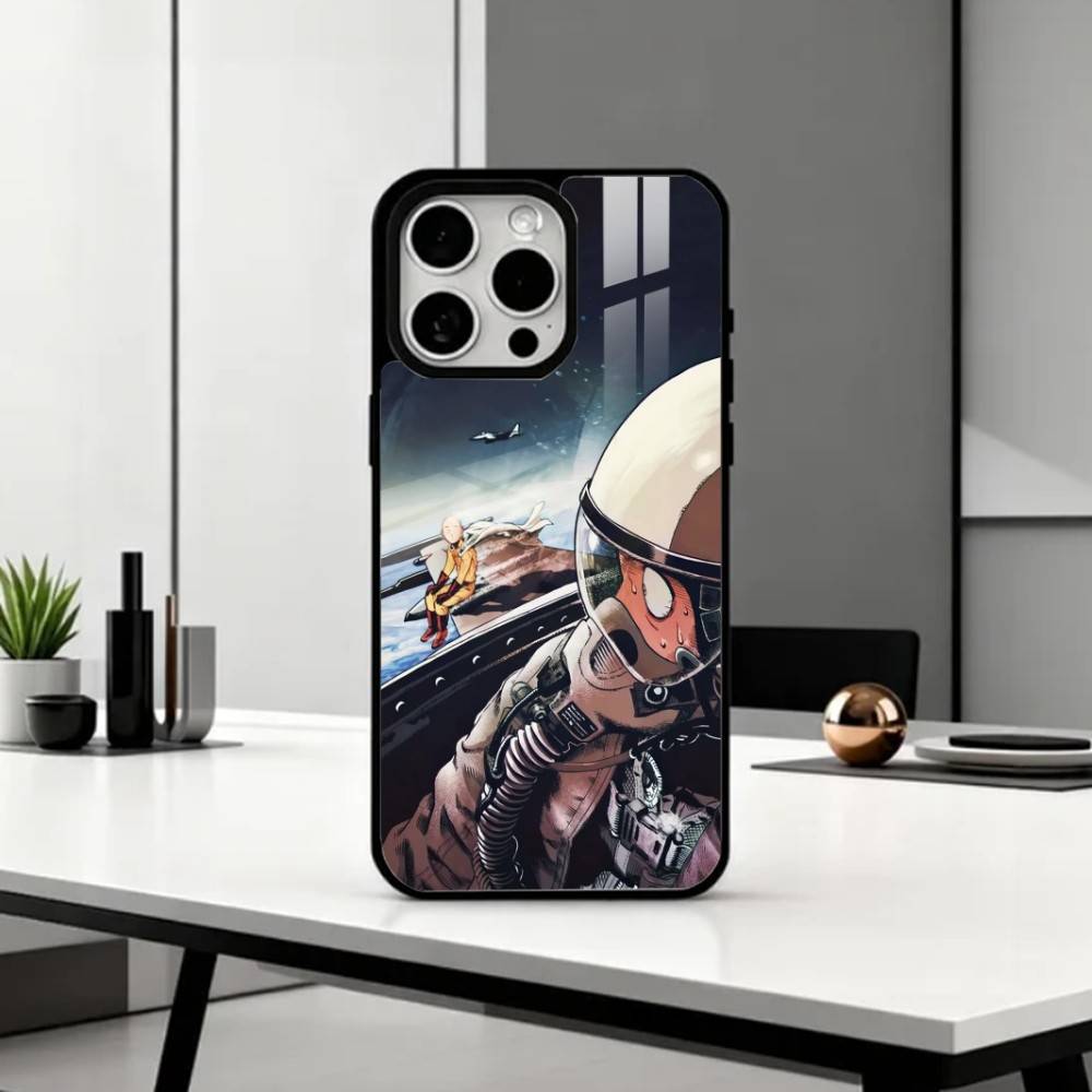 Funny One Punch M-Man   Phone Case For iPhone17,16,15,14,13,12,11 Plus,Pro Max Magnetic For Magsafe Wireless Charging