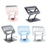 Adjustable Laptop Stand with 360 Degree Rotatable Base Foldable Laptop Holder for Desk Ergonomic Computer Notebook