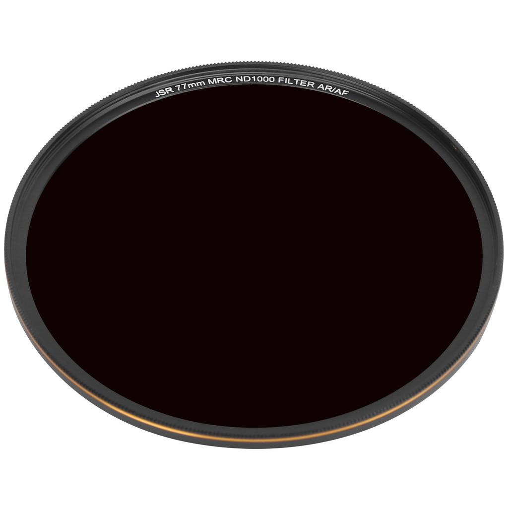Junestar Neutral Density Dimming Lens ND Filter MRC ND1000 for SLR Mirrorless Camera Lens77mm  3in