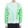 Women's Mock Neck Knit (All-Over Print, Large Logo, Stretch) / Golf Sweater / 012-3170501 030_White 1 [M]