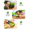 Avocado Kiwi Slicer with Corer Stainless Steel Fruit Cutter for Guacamole Salad Effortless Pitting Slicing Dishwasher Safe Essential Kitchen Tool